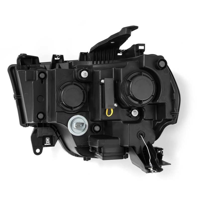 AlphaRex 19-21 Ram 2500 LUXX LED Proj Headlights Plank Style Alpha Blk w/Activ Light/Seq Signal/DRL 880549