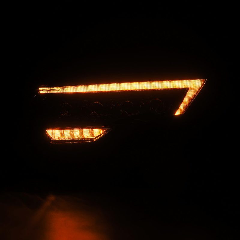 AlphaRex 14-22 Toyota 4Runner (2021 Req. Conv) NOVA LED Proj HL Alpha-Blk Actv Lgt Seq. Sig + SB DRL 880810