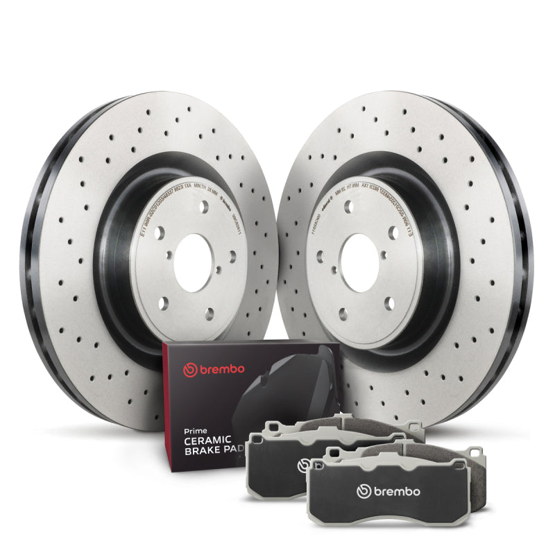 Brembo OE 01-06 Lexus LS430 Rear Disc Brake Kit KT00B46