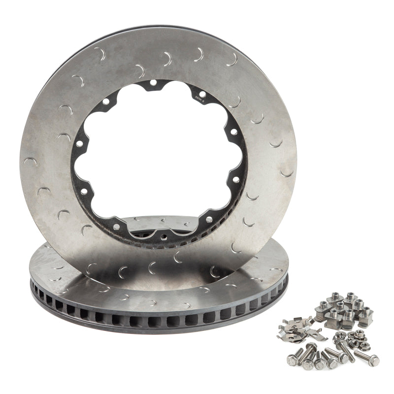 Alcon Nissan R35 GT-R Gen 2 Front Left 390X32.8mm Rotor Ring Kit DKF2222X758C24L