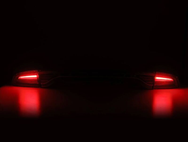 AlphaRex 15-23 Dodge Charger NOVA-Series Prismatic LED Tail Lights Black 642010