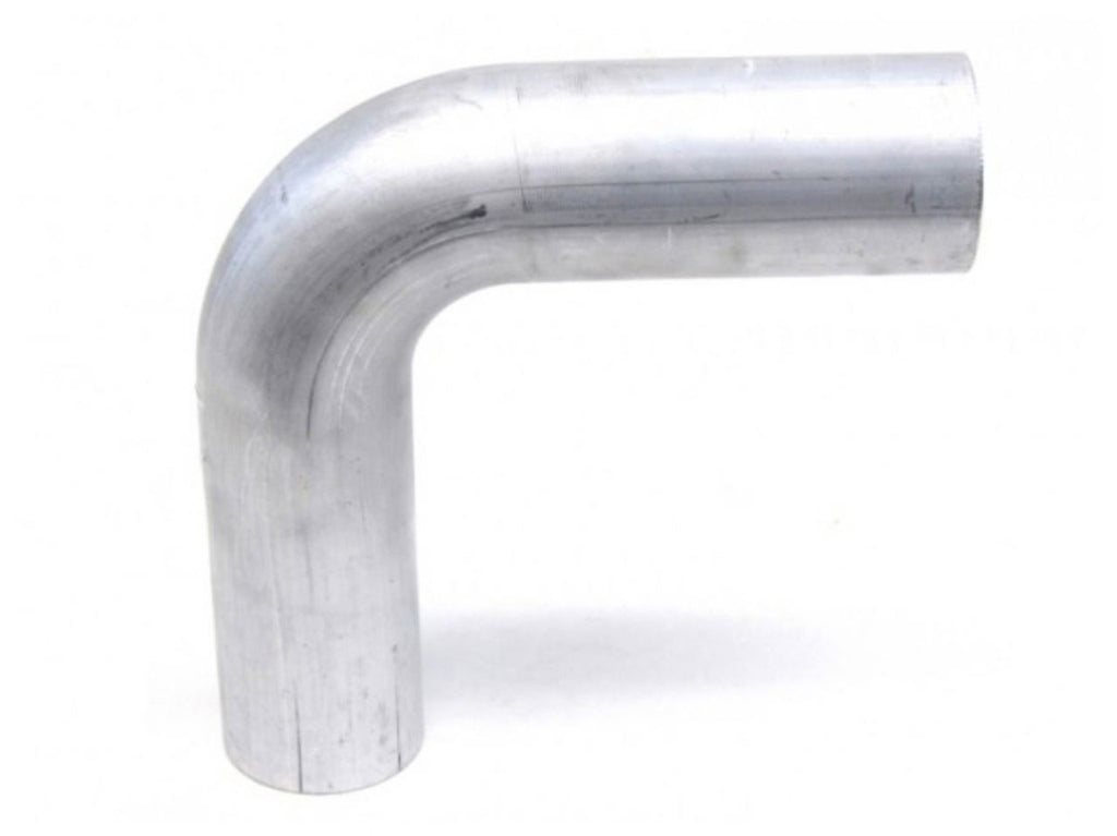 HPS 1-3/8" OD 90 Degree Bend 6061 Aluminum Elbow Pipe Tubing 16 Gauge, Mandrel Bent, Mill Finish