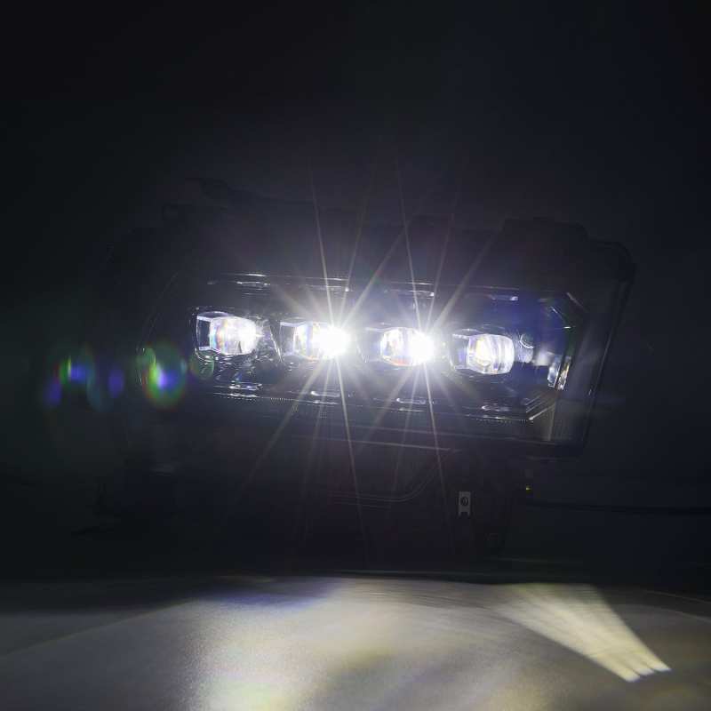 AlphaRex 19-21 Ram 2500 NOVA LED Proj Headlights Plank Style Alpha Blk w/Activ Light/Seq Signal/DRL 880552
