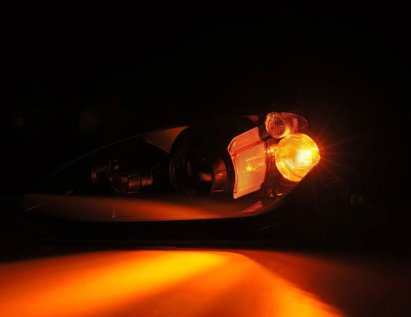AlphaRex 99-09 Honda S2000 LUXX-Series Projector LED Headlights - Alpha-Black 880270
