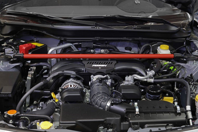 Perrin [13-25 BRZ, 13-16 FRS, 17-21 GT86, 22-25 GR86] Front Strut Tower Bar Red | PSP-SUS-066RD