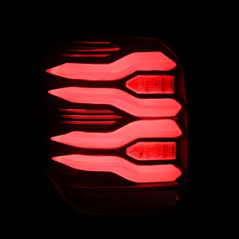 AlphaRex 10-21 Toyota 4Runner LUXX LED Taillights Blk w/Activ Light/Seq Signal 690040