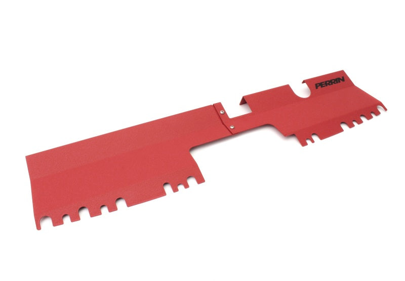 Perrin 15-21 WRX/STI Radiator Shroud | Without OEM Intake Scoop - Red