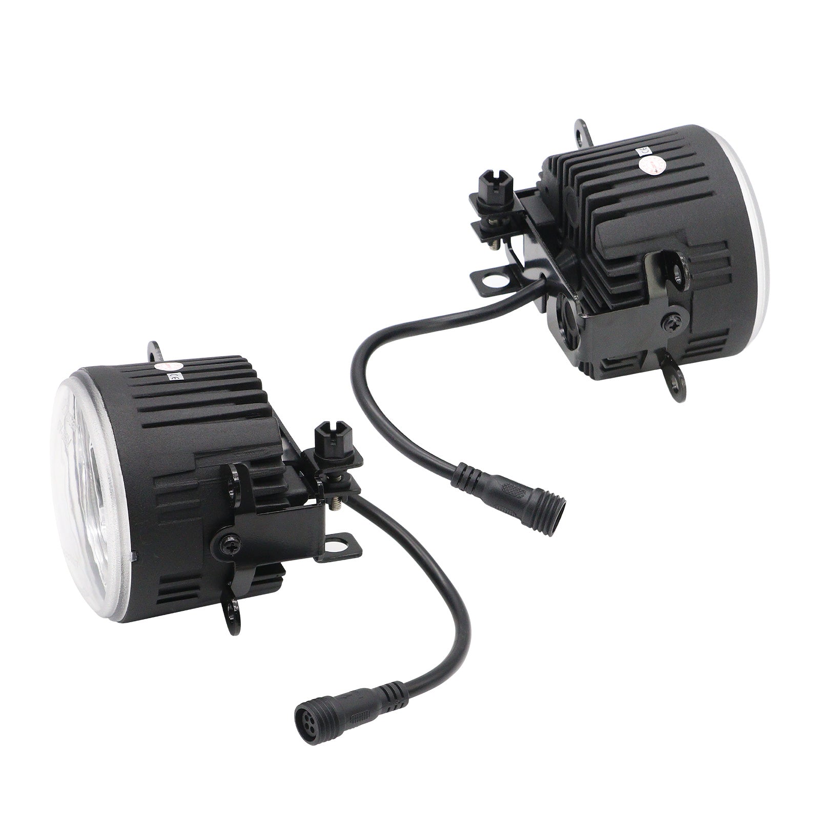 JDMuscle [15-21 WRX or STI, 13+ BRZ or FT86, 14+ Forester] LED / Halo DRL Fog Light Housings