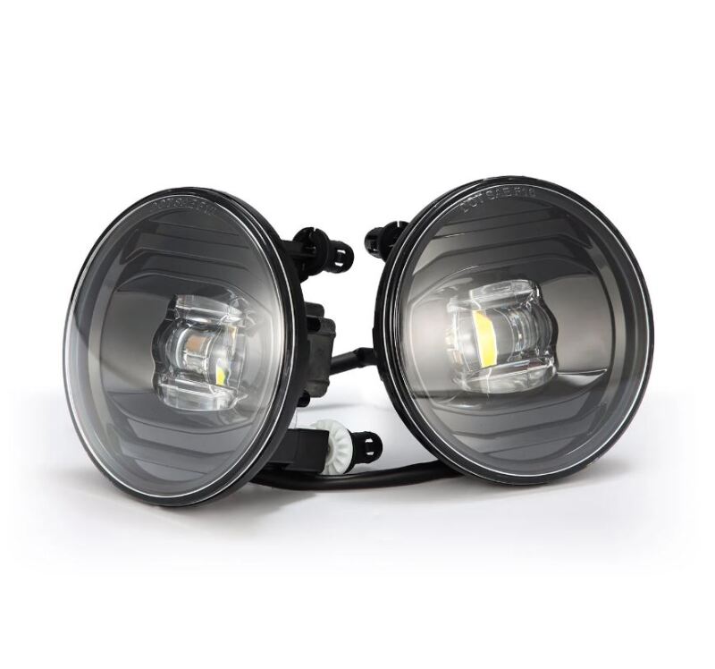 AlphaRex Universal Chevrolet/GMC/Pontiac DoubleTap Dual Color LED Projector Fog Lights - White/Amber 210007