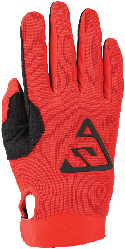 Answer 24 Peak Gloves Black/Red - XS 442776