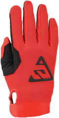 Answer 24 Peak Gloves Black/Red - XS 442776
