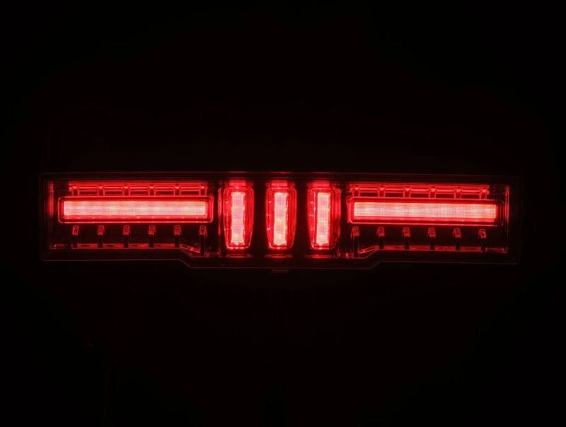 AlphaRex 21-24 Toyota GR86 / 21-24 Subaru BRZ NOVA-Series Prismatic LED Fourth Brake Light - Chrome 220060