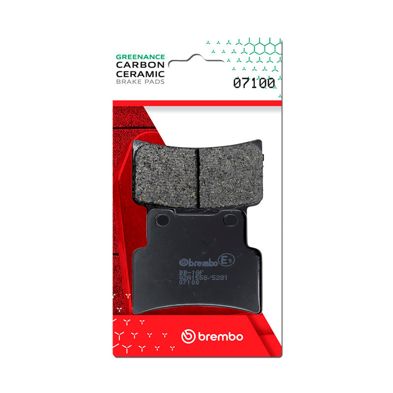 Brembo OE Kymco Xciting/Peugeot Xp Carbon Ceramic Brake Pad - Front 07100