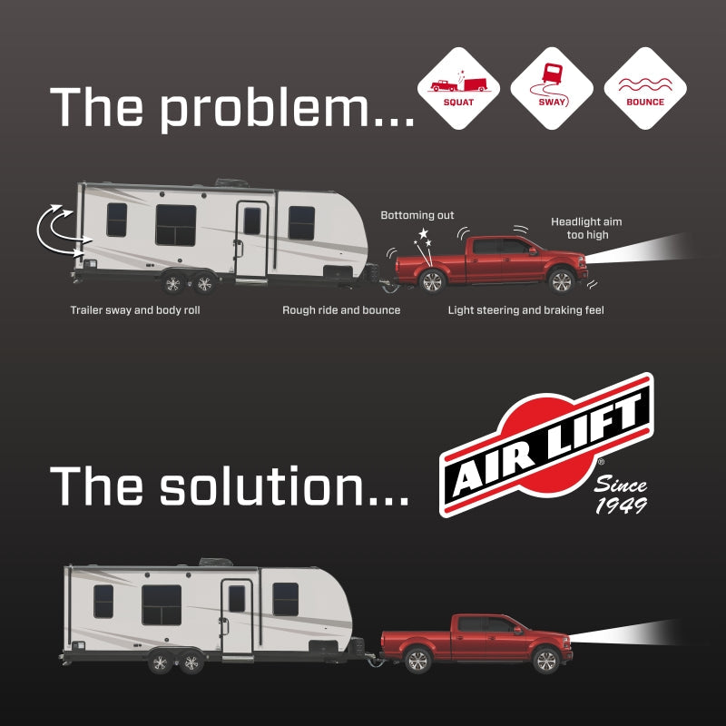 AIRLIFT Loadlifter 5000 Ultimate Air Spring Kit w/Internal Jounce Bumper