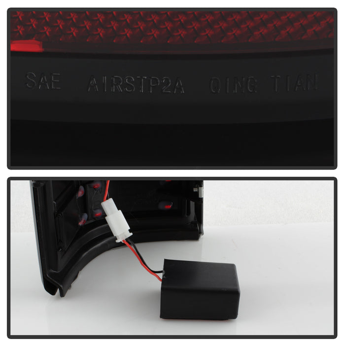 SPYDER xTune Chevy Silverado 1500 03-06 Tail Lights - Light Bar LED - Black ALT-JH-CS03-LBLED-BK 9036811