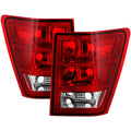 SPYDER 05-06 Jeep Grand Cherokee Style Tail Lights -Red Clear (ALT-JH-JGC05-OE-RC) 9054709