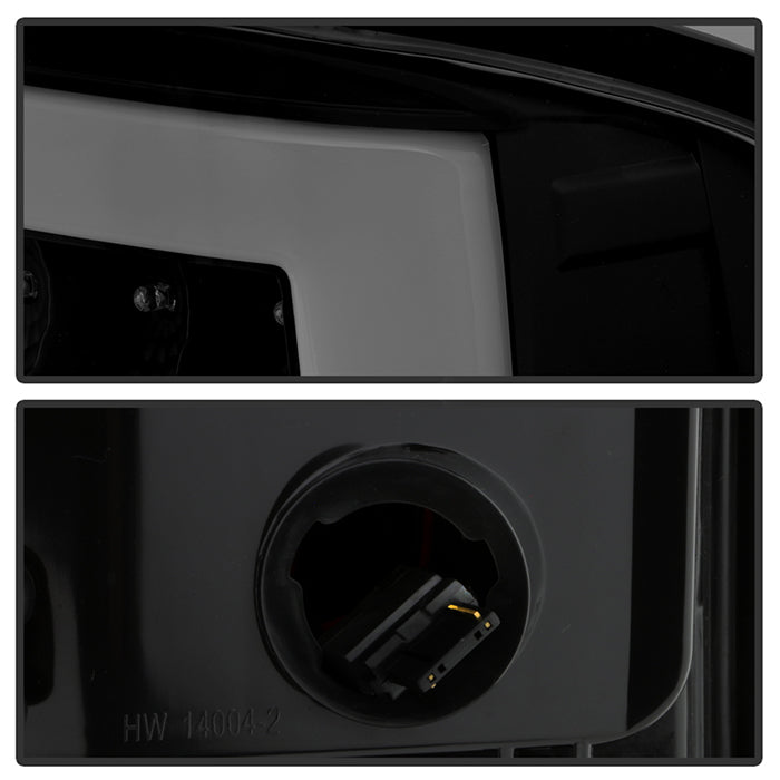 SPYDER xTune 07-13 GMC Sierra 1500 LED Tail Lights - Black Smoke (ALT-ON-GS07-G2-LED-BSM) 9038518