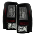 Spyder 00-06 GMC Yukon/Yukon XL V2 Light Bar LED Tail Lights - Blk Smoke (ALT-YD-CD00V2-LBLED-BSM) 5084156