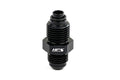 HPS AN Male to Metric Thread Male O-Ring Tip Adapter, Aluminum, Black