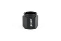HPS Hard Line AN Tube Nut, Aluminum, Black