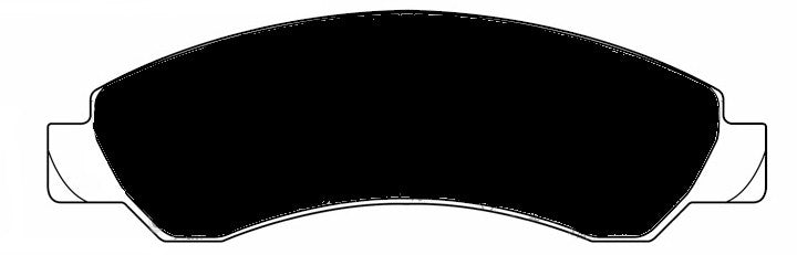 Porterfield Brake Pads for 2007 CHEVROLET SILVERADO 1500 4WD Crew Cab Rear Drum