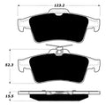 Porterfield Brake Pads for 2007 MAZDA 5