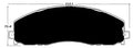 Porterfield Brake Pads for 2013 FORD F250 Pickup 3/4 Ton 2WD