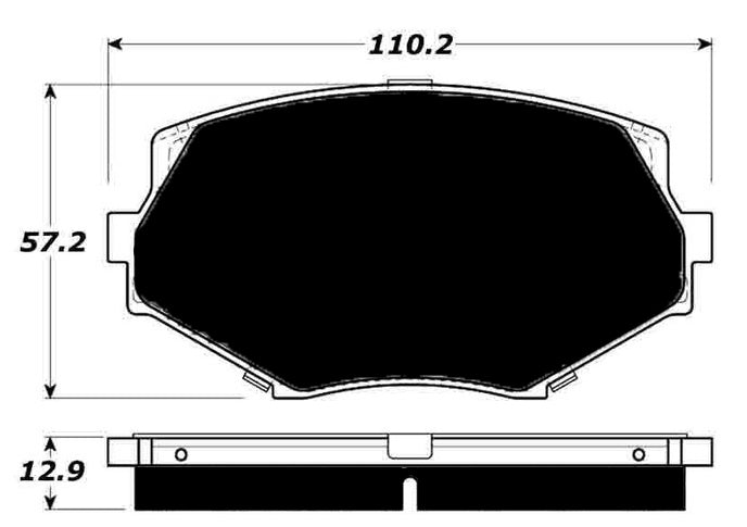 Porterfield Brake Pads for 1997 MAZDA MX-5 MIATA