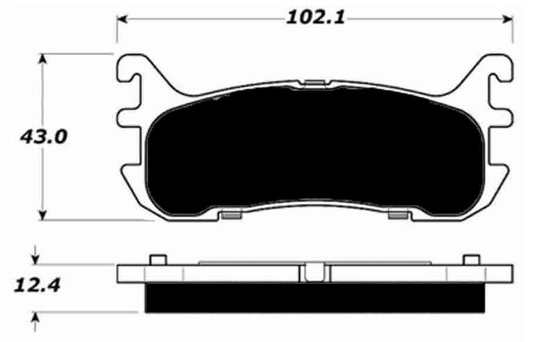 Porterfield Brake Pads for 1999 MAZDA MX-5 MIATA