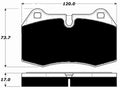 Porterfield Brake Pads for 1995 BMW 850I