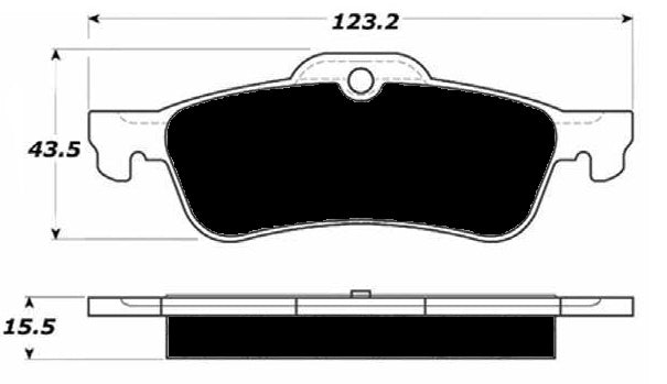 Porterfield Brake Pads for 2002 MINI Cooper