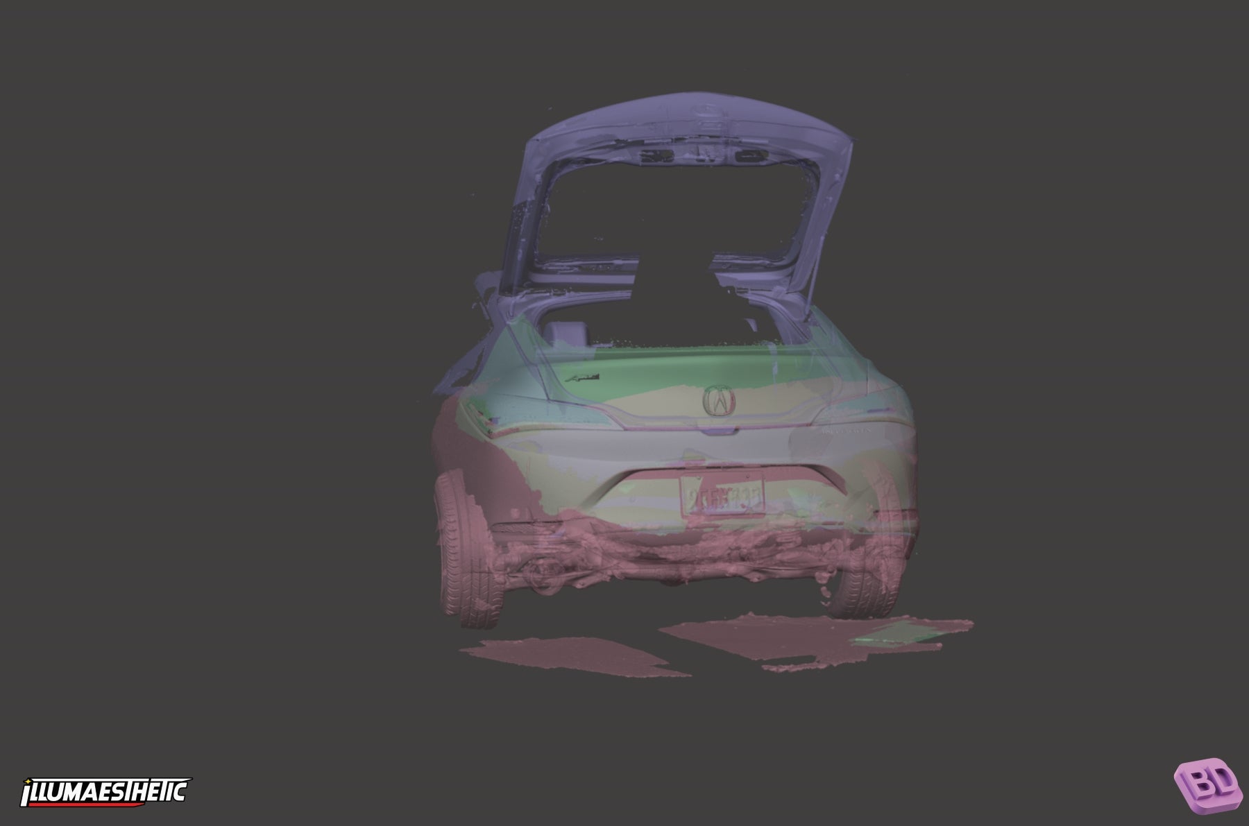 Acura Integra (DE4) 3D Scan (2021+)