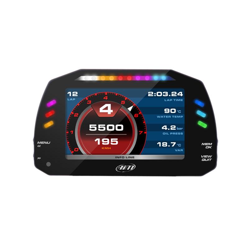 AIM MXS 1.3 Dash Data Logger
