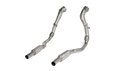 Akrapovic Downpipes w/ Link Pipes for C8 Audi RS6 Avant