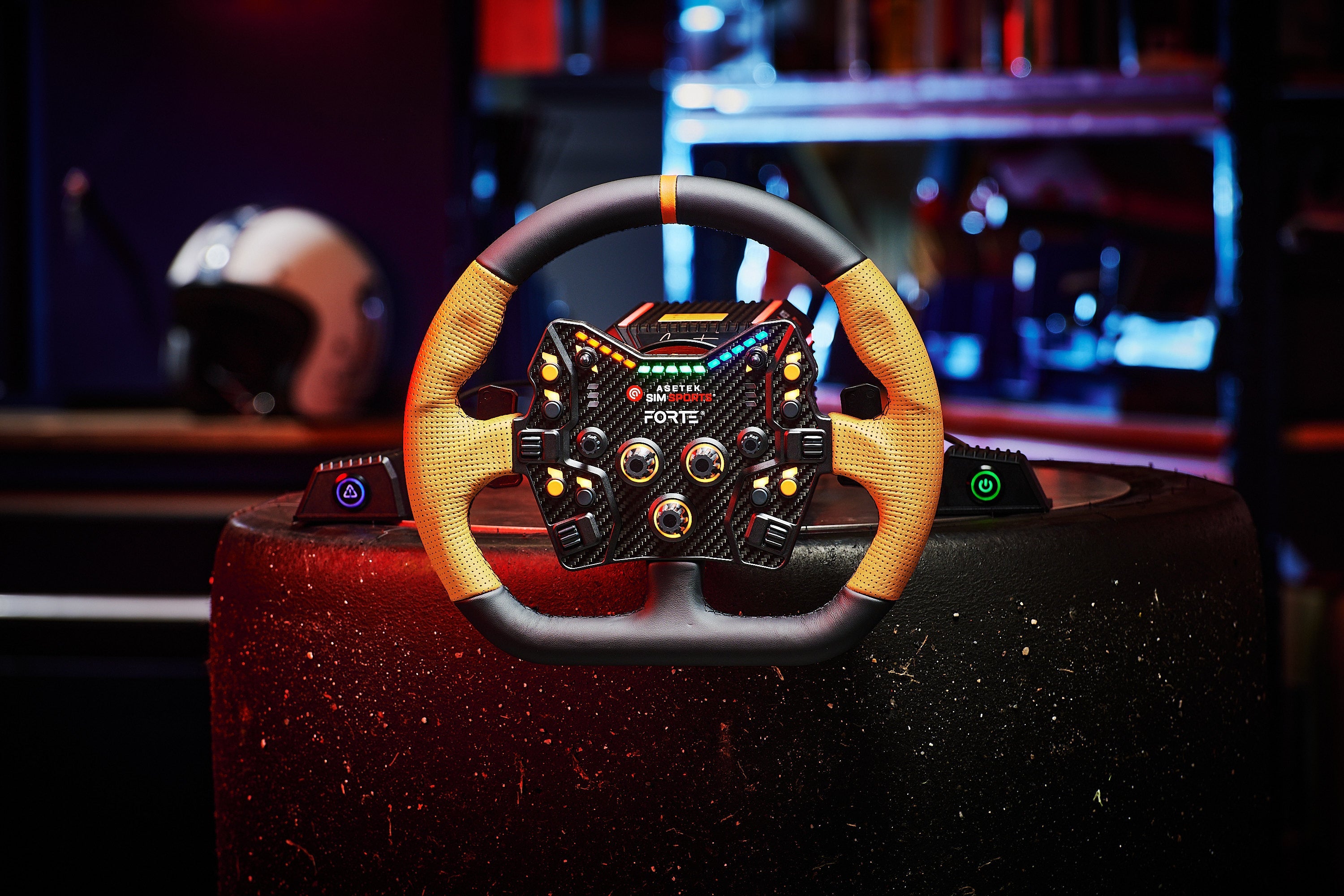 Asetek SimSports Forte Button Box OPEN BOX