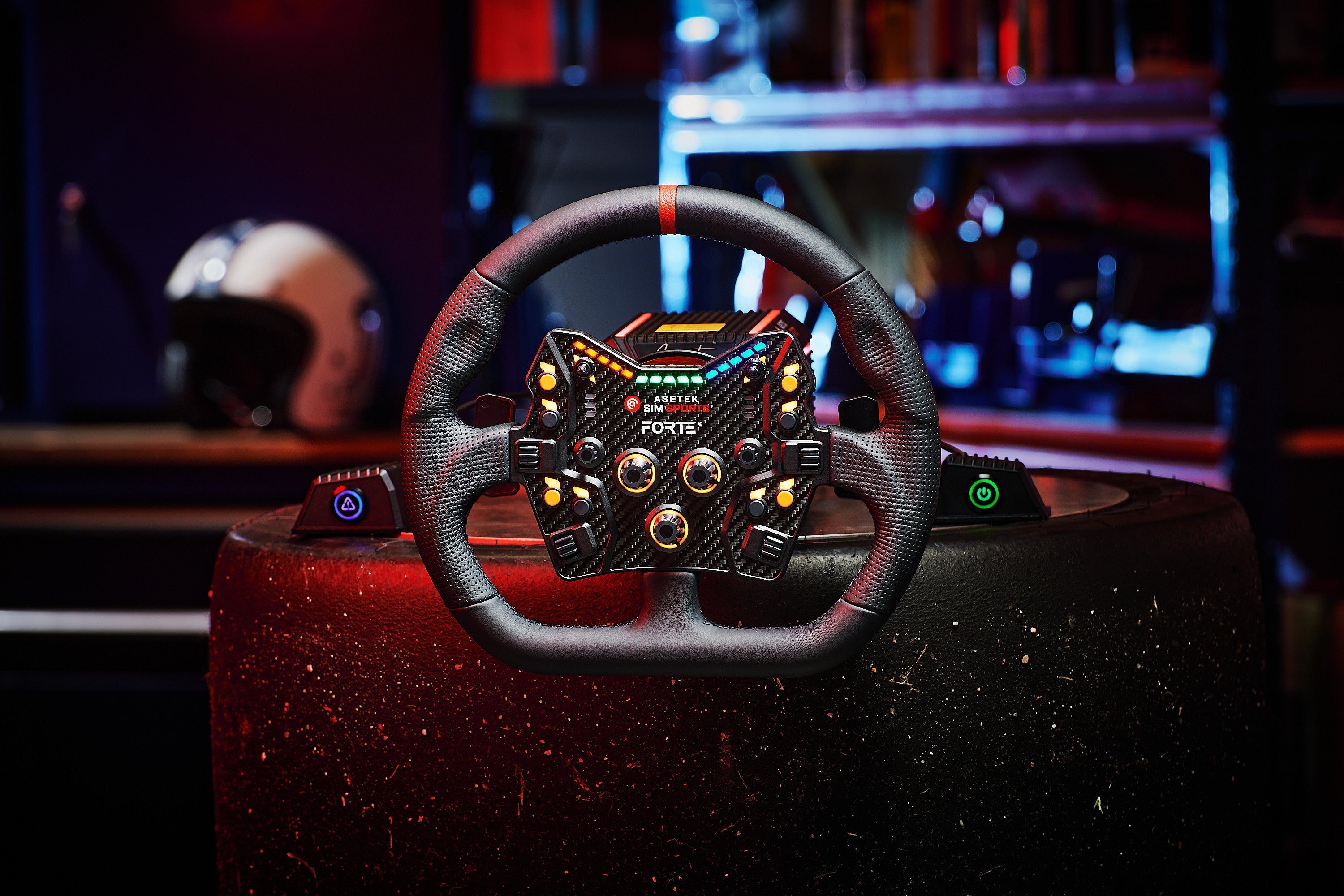 Asetek SimSports Forte Button Box OPEN BOX