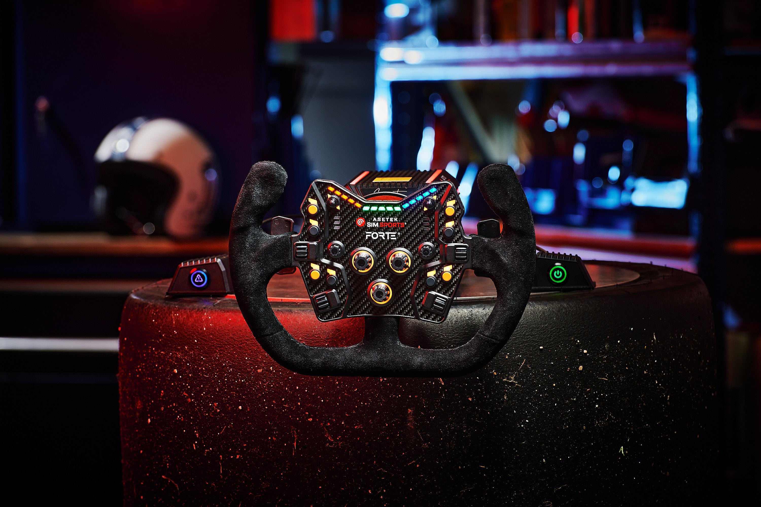 Asetek SimSports Forte Button Box OPEN BOX