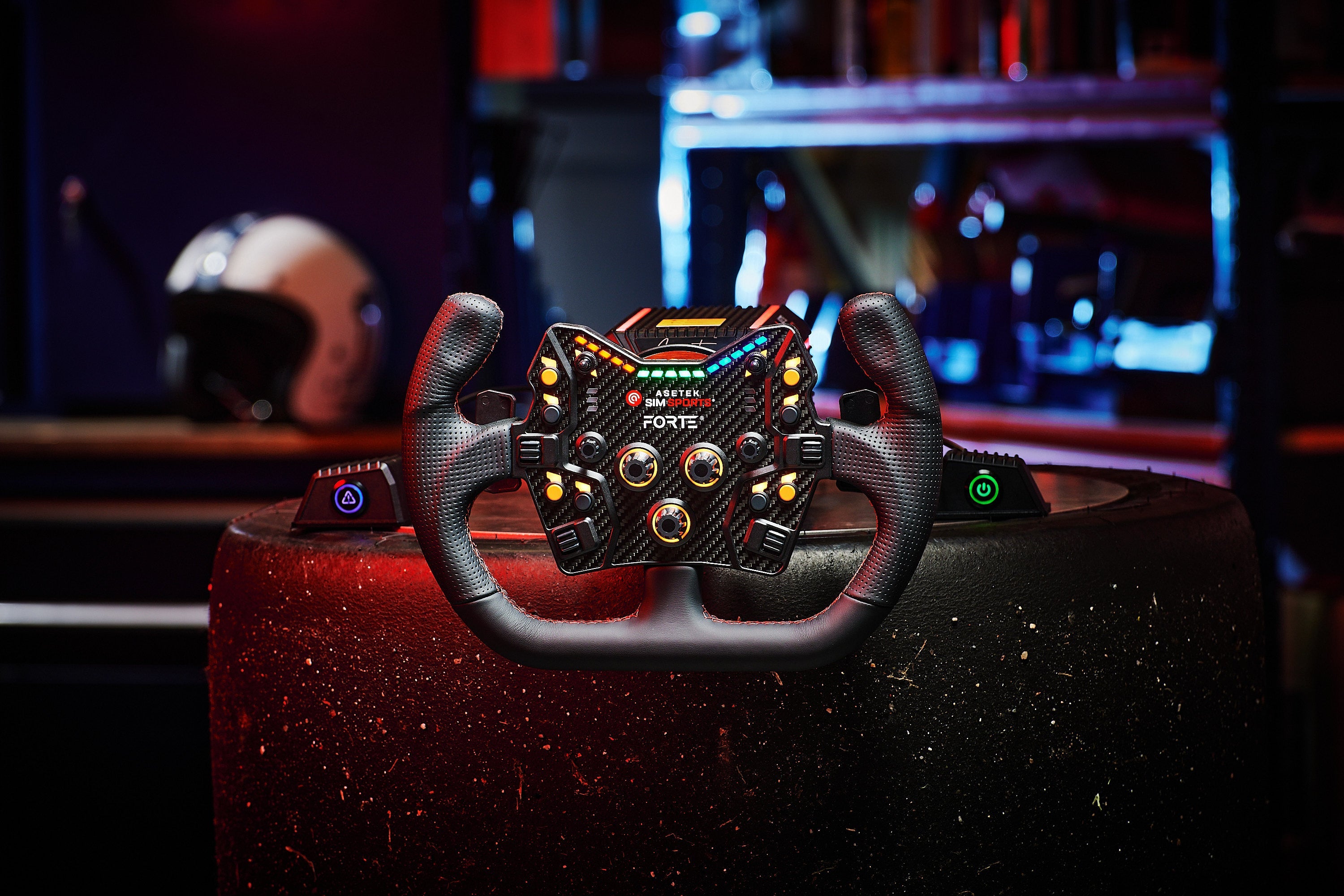 Asetek SimSports Forte Button Box OPEN BOX