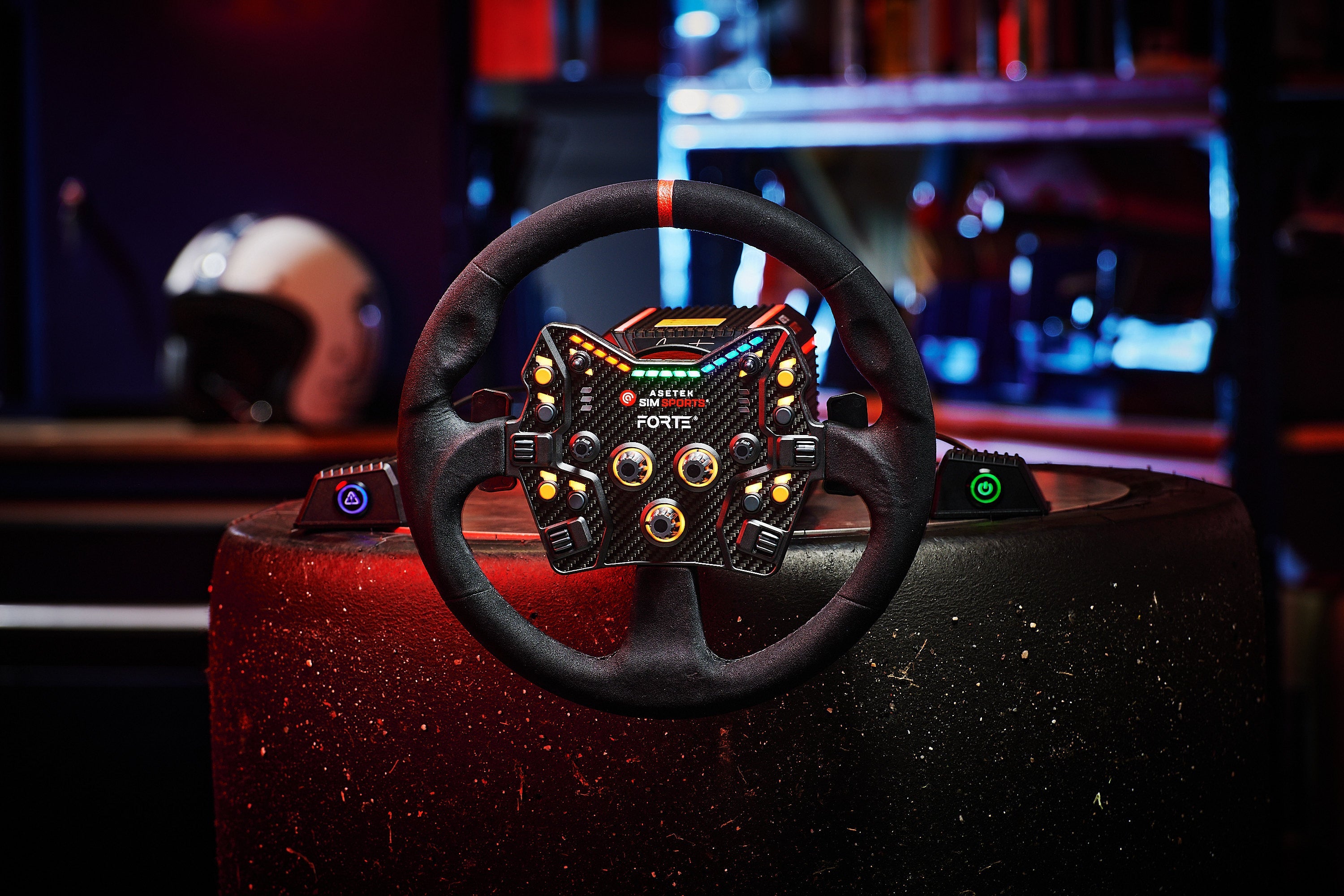 Asetek SimSports Forte Button Box OPEN BOX