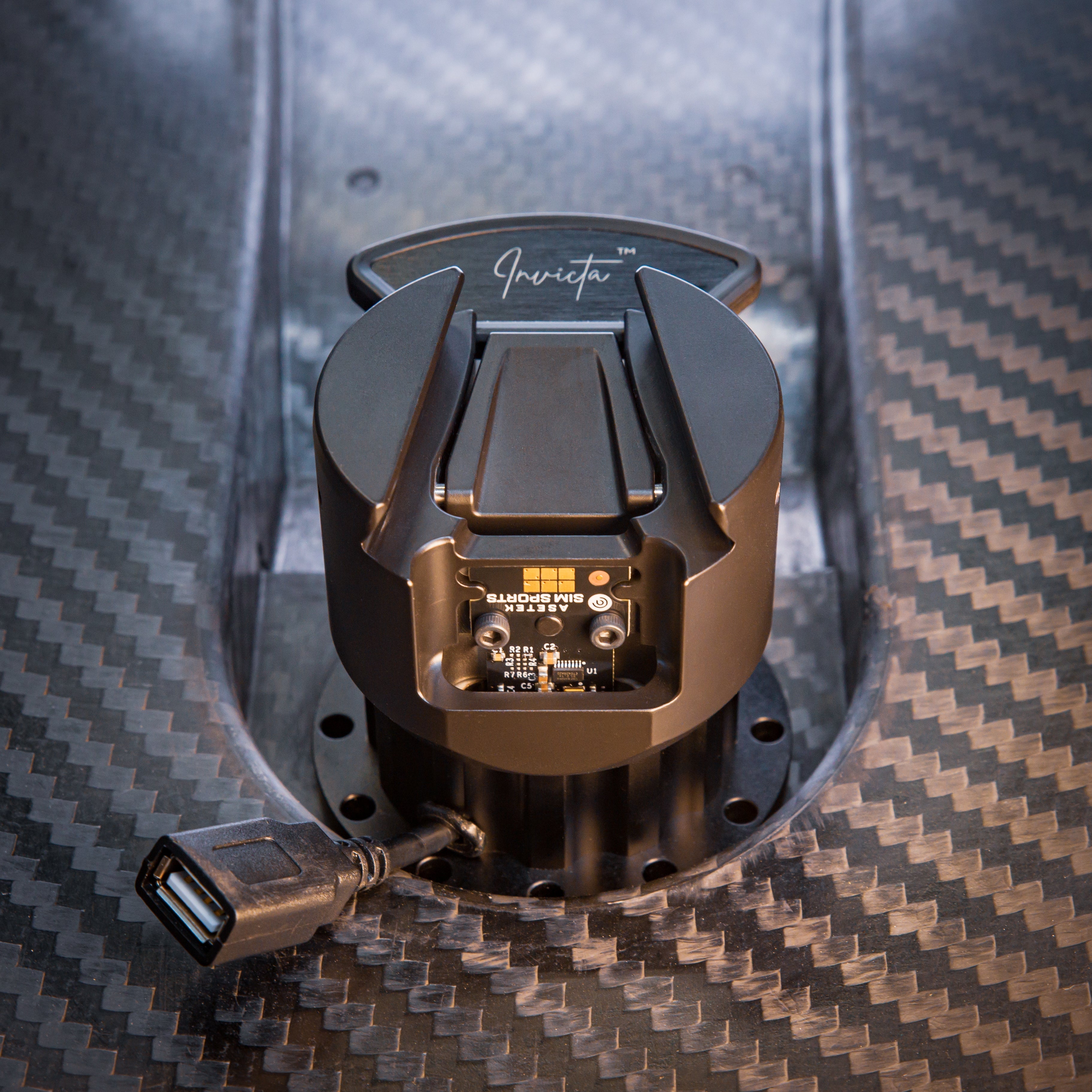 Asetek SimSports® Invicta™ Quick Release Adapter (USB-C)