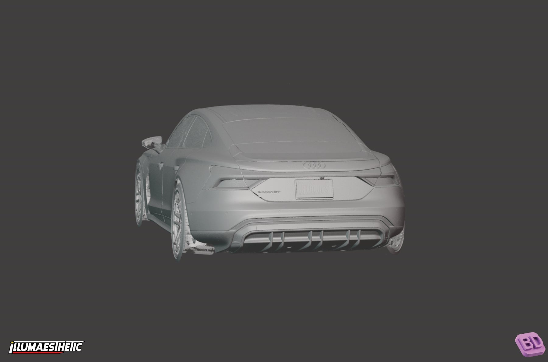 Audi e-tron GT 3D Scan (2022+)