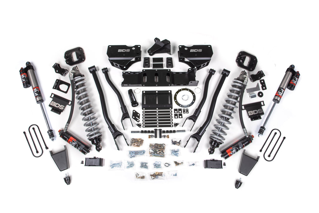 4 Inch Lift Kit w/ 4-Link | FOX 2.5 Coil-Over Conversion - Performance Elite | Ram 3500 (19-24) 4WD | Diesel
