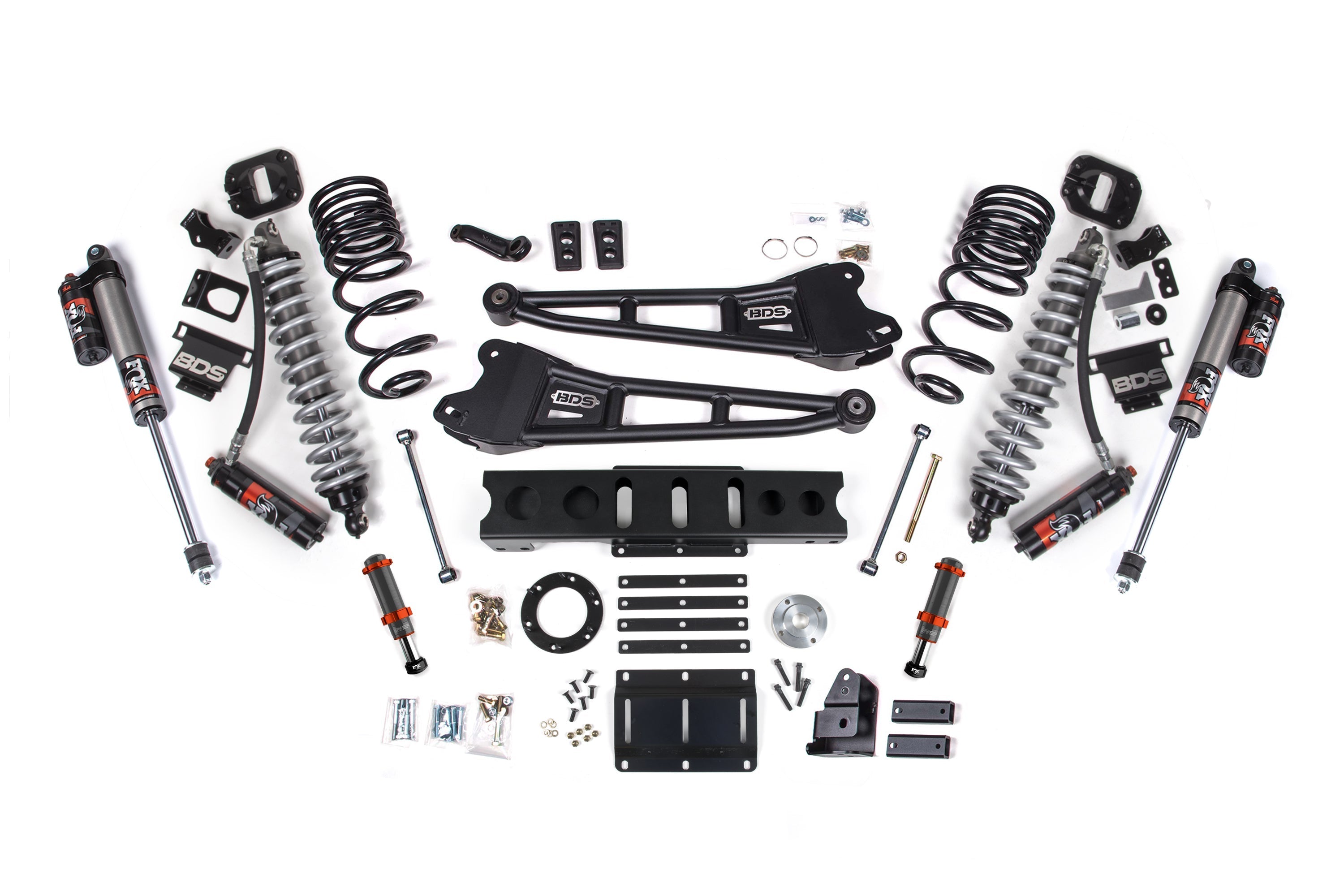 4 Inch Lift Kit w/ Radius Arm | FOX 2.5 Coil-Over Conversion - Performance Elite | Ram 2500 (14-18) 4WD | Diesel