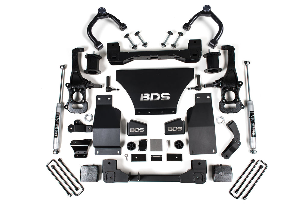 6 Inch Lift Kit | Chevy Silverado or GMC Sierra 1500 (19-25) 4WD | Gas