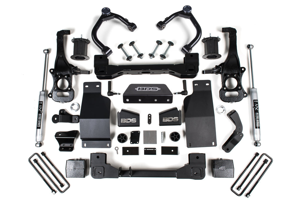 6 Inch Lift Kit | Chevy Silverado or GMC Sierra 1500 (19-25) 4WD | Diesel