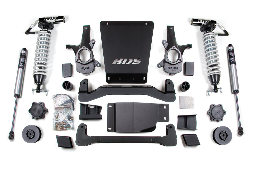 4 Inch Lift Kit | FOX 2.5 Coil-Over | Chevy/GMC Avalanche, Suburban, Tahoe, or Yukon 1500 (07-14) 4WD