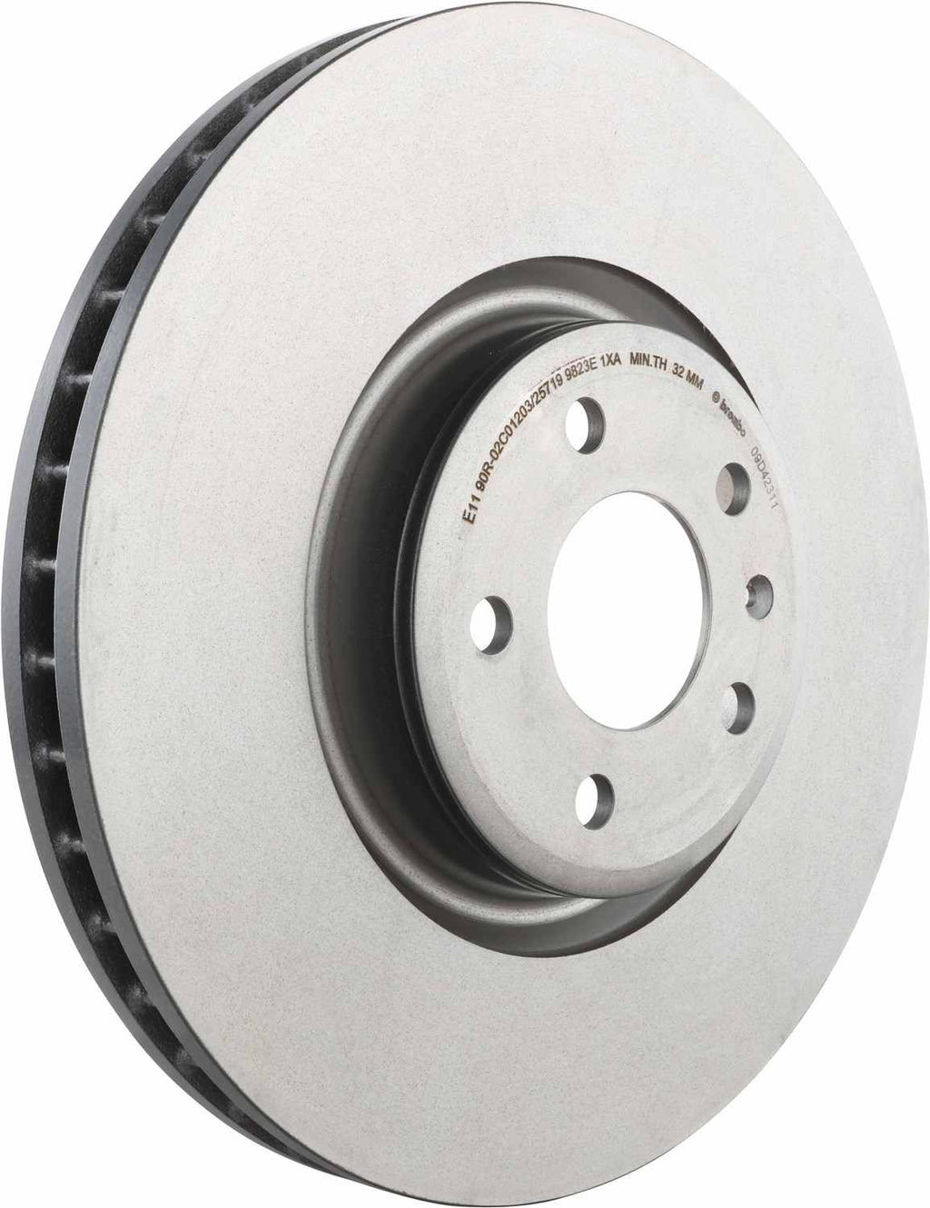 Brembo OE Brembo 20-21 Cadillac CT5/16-19 Cadillac CT6/14-15 Cadillac CTS/16-21 Camaro Front UV Coated Rotor 09.D423.11