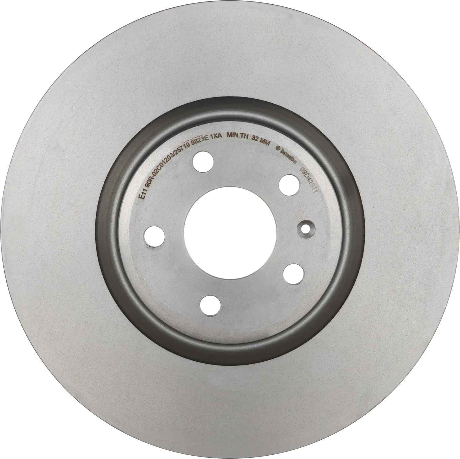 Brembo OE Brembo 20-21 Cadillac CT5/16-19 Cadillac CT6/14-15 Cadillac CTS/16-21 Camaro Front UV Coated Rotor 09.D423.11