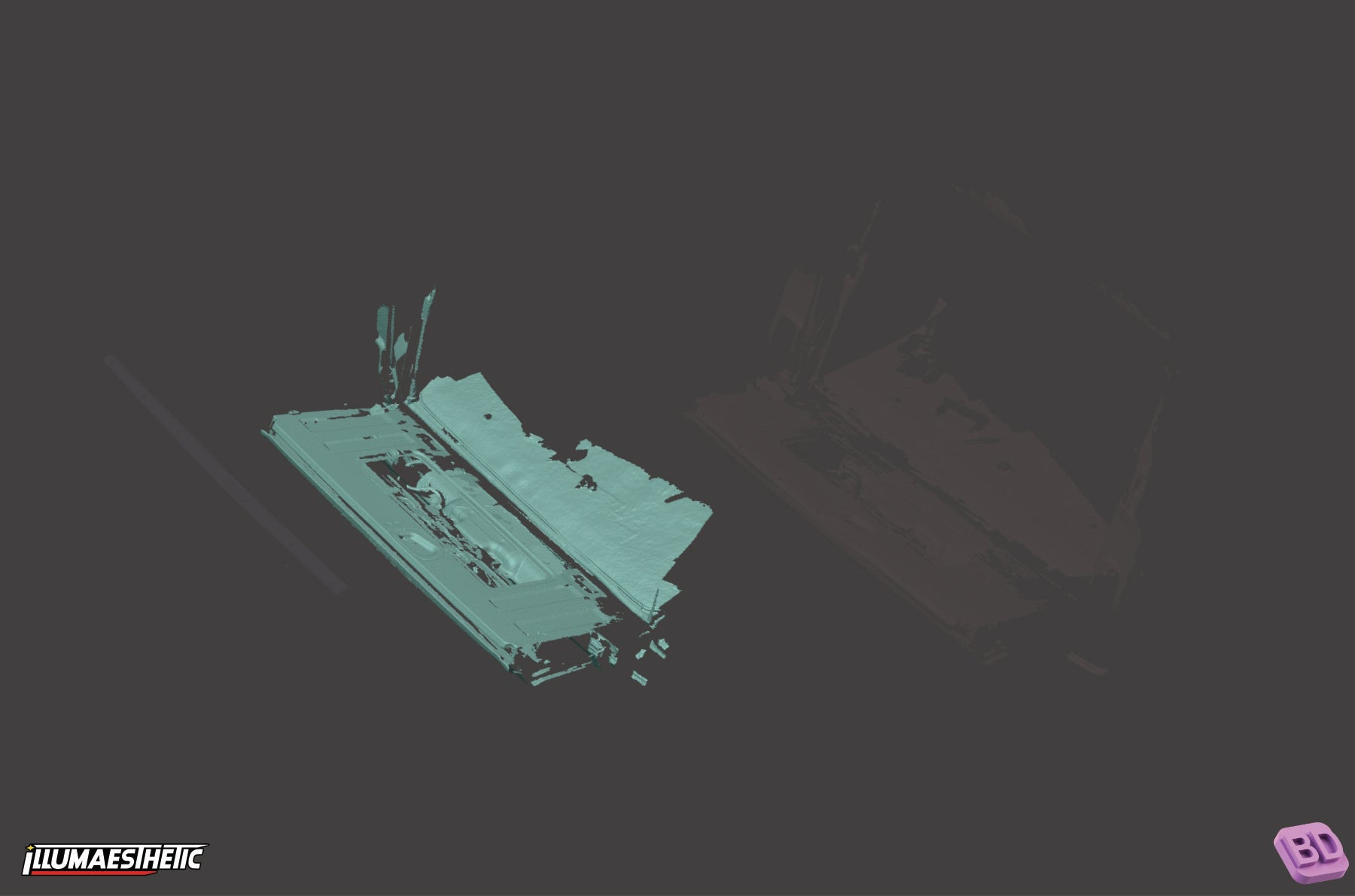 Jeep Grand Wagoneer (SJ) 3D Scan (1984-1991)