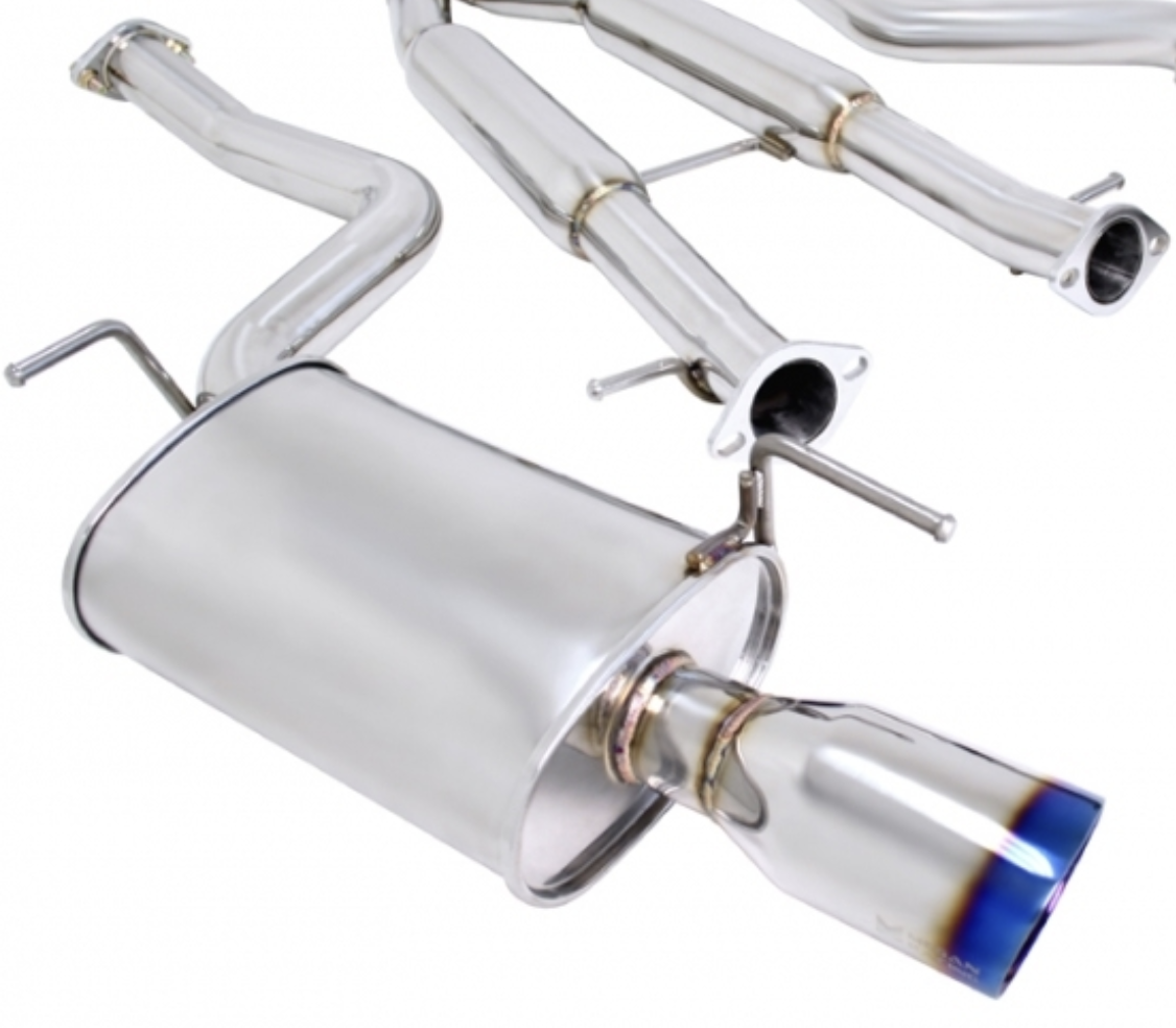 Megan Racing Cat Back Exhaust Midpipe for Infiniti G37 4-Door (2009+) - 3" Piping, T-304 Stainless Steel